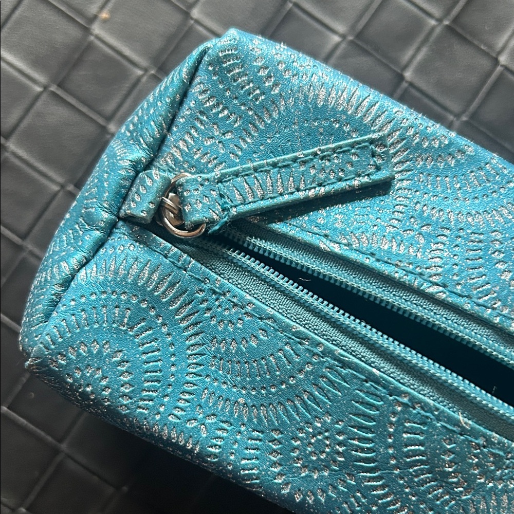 Blue Patterned Women's Bag